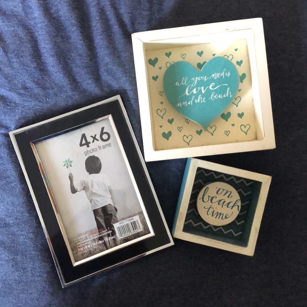 2/$13 rustic beach decor bundle